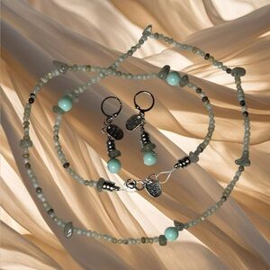 Soul From Love Co Body Chain & Earrings set